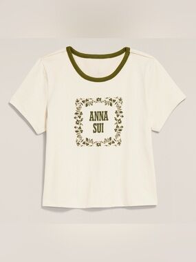 Old Navy x Anna Sui Ringer Tee (Size: L)